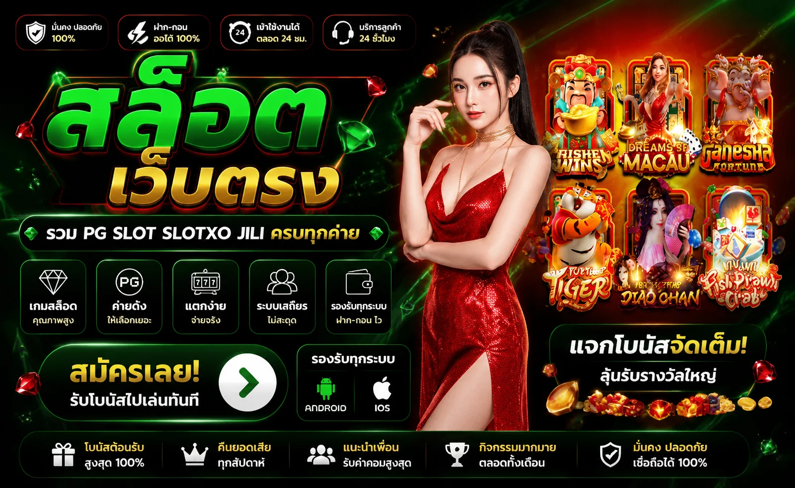 สล็อตออนไลน์ JOKERXOTH รวมค่าย jkpg slot และ jkth slot กว่า 20 ค่าย